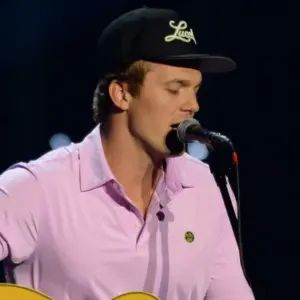 Parker McCollum performs in Hollywood^ Florida on November 14^ 2024. The performance was part of Audacy’s Stars and Strings benefit concert. Hollywood^ Florida - November 14^ 2024