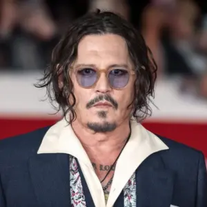 Johnny Depp attends the red carpet during the 19th Rome Film Festival at Auditorium Parco Della Musica. Rome^ Italy - October 26^ 2024