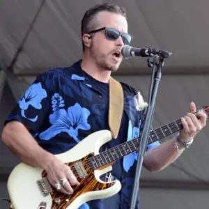 Jason Isbell and the 400 Unit performs at the New Orleans Jazz and Heritage Festival in Louisiana. New Orleans^ LA - May 4^ 2018