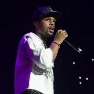 Toosii Performs on the Nostalgia Tour in Jacksonville Florida USA December 18^ 2023 at The Vystar Veterans Memorial Arena