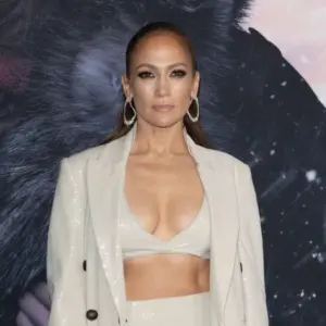 Jennifer Lopez at The Mother Premiere at the Village Theater on May 10^ 2023 in Westwood^ CA