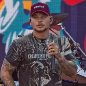 Kane Brown performs during the "We Love NYC: The Homecoming Concert" at the Great Lawn in Central Park on August 21^ 2021 in New York City. NEW YORK^ NY - AUGUST 21