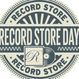 Record Store Day^ rubber stamp^ vector Illustration