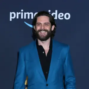 Thomas Rhett at the 2022 Academy of Country Music Awards Arrivals at Allegient Stadium on March 7^ 2022 in Las Vegas^ NV