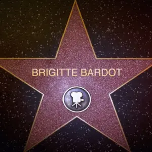 Brigitte Bardot's proposed star on the Hollywood Walk of Fame Los Angeles - October 18^ 2025