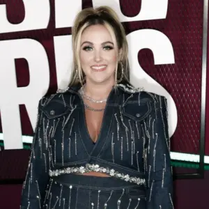Priscilla Block attends the 2023 CMT Music Awards at Moody Center on April 2^ 2023 in Austin^ Texas.
