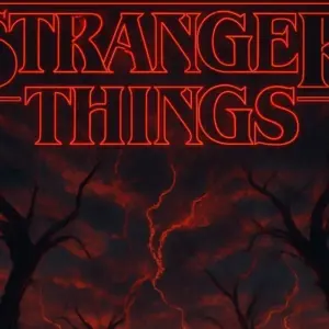 'Stranger Things' background This content was generated by an Artificial Intelligence (AI) system.
