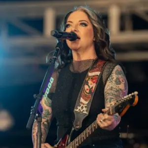 Ashley McBryde performs in concert on April 5^ 2024 in Fort Lauderdale^ Florida as part of the Tortuga Music Festival.