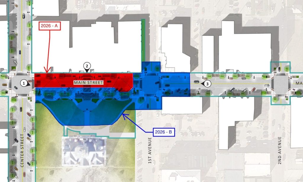 Main Street Construction Starting Today | Iowa's Best Country, KIX 101.1