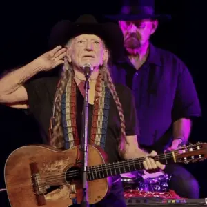 Willie Nelson performs during the Great American Music Fest at Daytona - Country 500 - Day 2 at Daytona International Speedway on May 28^ 2016 in Daytona Beach^ Florida.