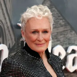Glenn Close attends the Opening Gala screening of "Wake Up Dead Man: A Knives Out Mystery". London^ United Kingdom - October 8^ 2025
