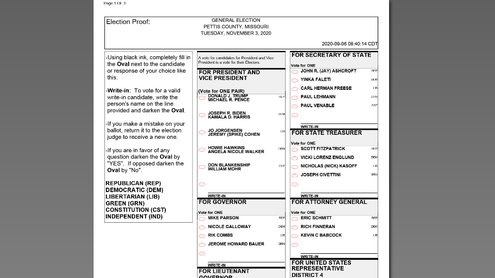 ONCE THOUGHT TO BE LOST PETTIS COUNTY ELECTION BALLOTS ARE FOUND KMMO