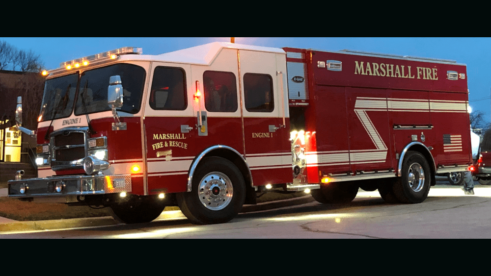 MARSHALL FIRE DEPARTMENT RESPONDS TO BUILDING FIRE ALONG LAMB TRAIL ...