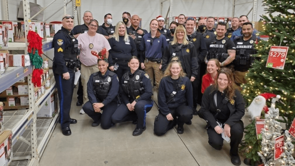 LAW ENFORCEMENT, FIRST RESPONDERS HOLD WITH A COP" EVENT IN