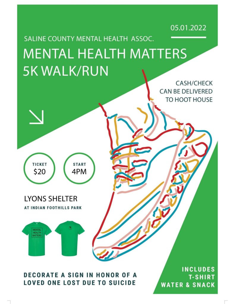 Saline County “Mental Health Matters” 5K walk/run KMMO Marshall, MO
