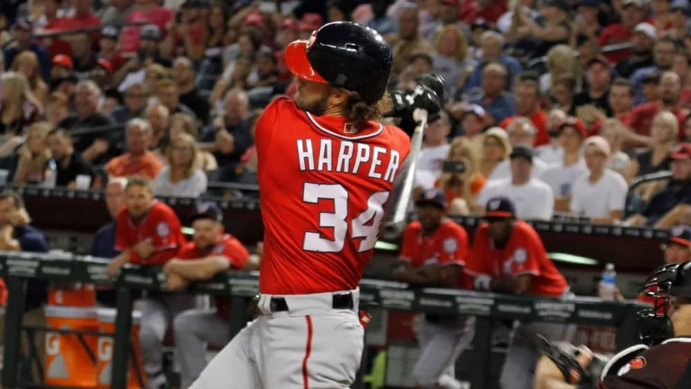 Bryce Harper Philadelphia Phillies 300th home run August