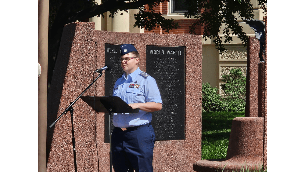 MEMORIAL DAY OBSERVANCE HELD ON MARSHALL SQUARE KMMO Marshall, MO