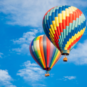 two-hot-air-balloons