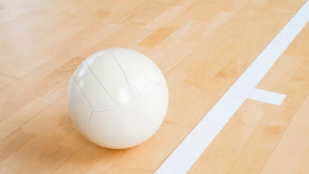 volleyball-on-light-colored-court