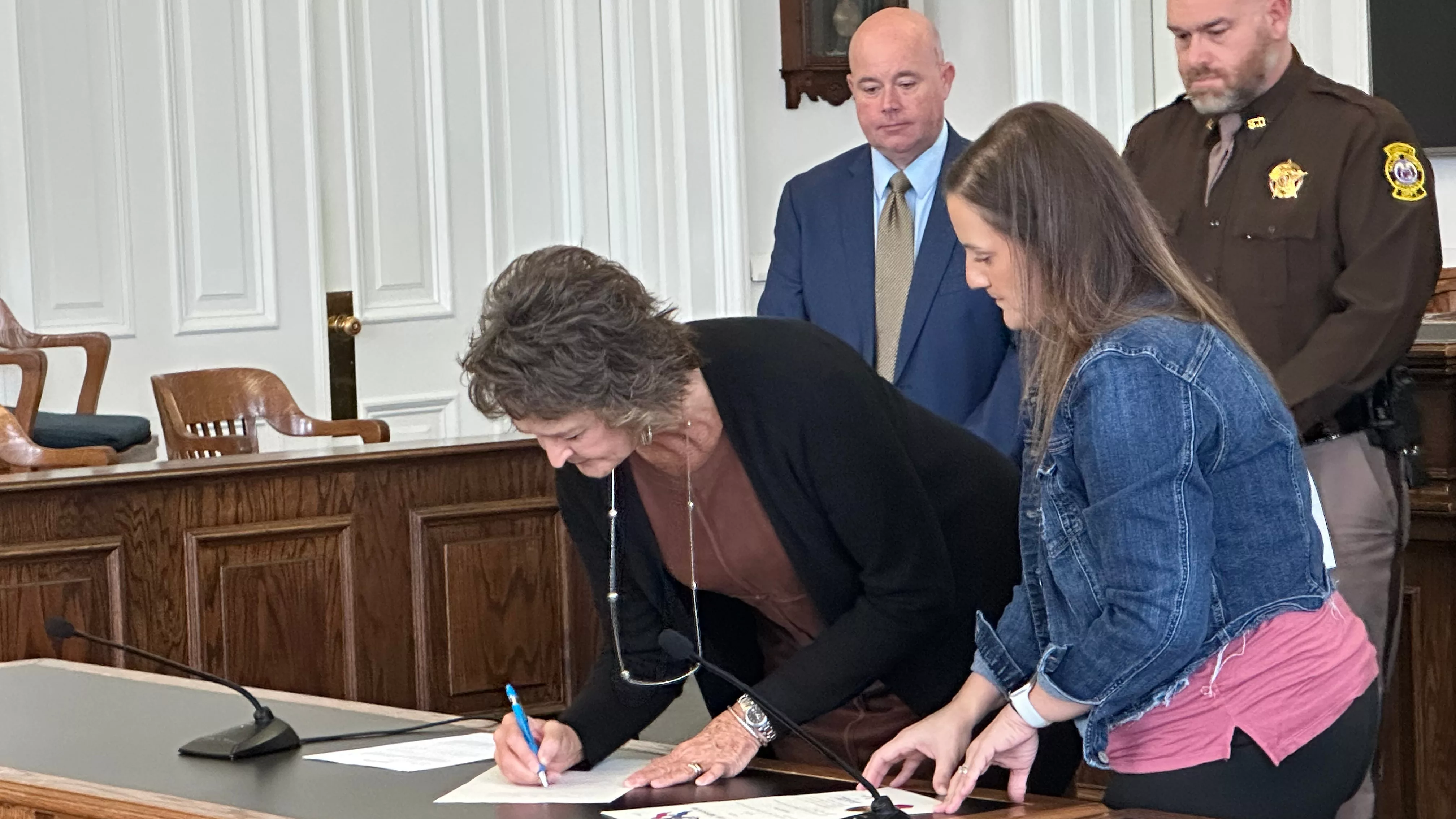 Saline County Public Administrator Paula Barr (photo by Kyle Hill, KMMO News)