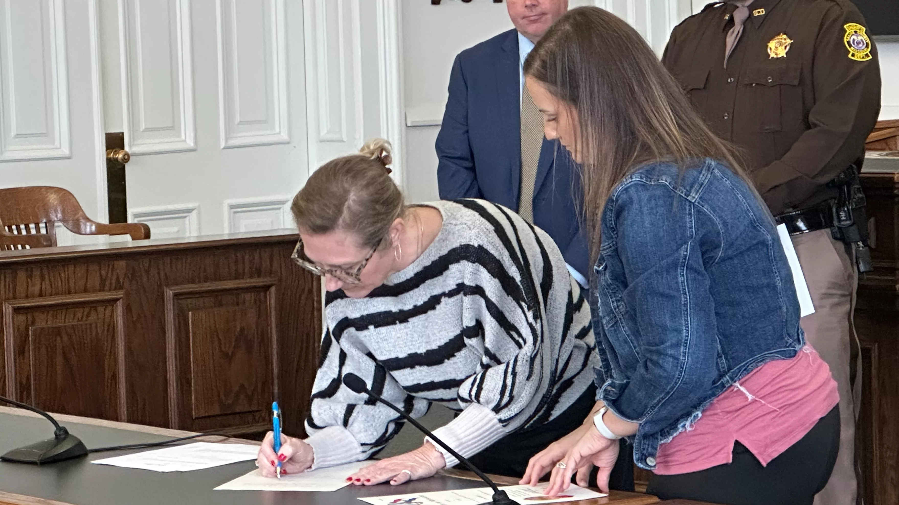 Saline County Assessor Jessica Goodman (photo by Kyle Hill, KMMO News)