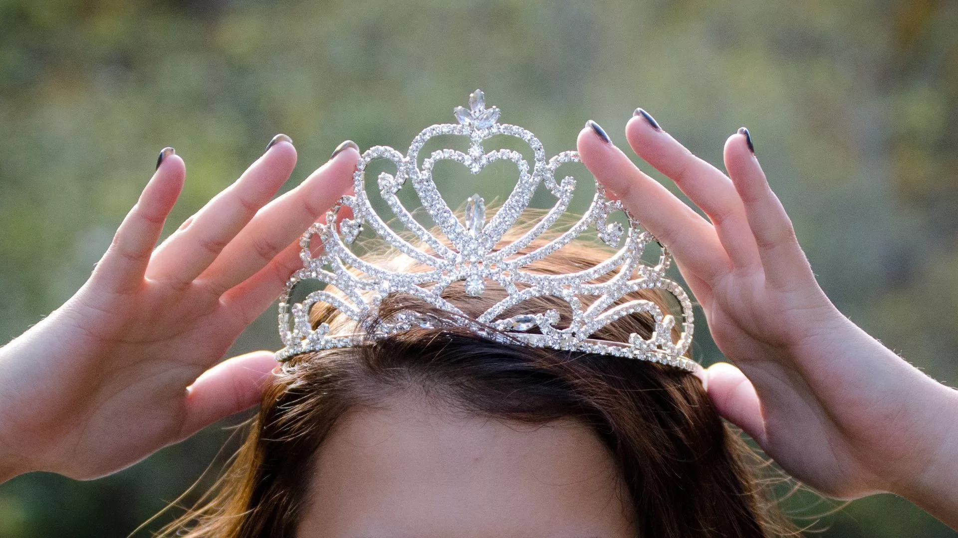 crown-atop-head