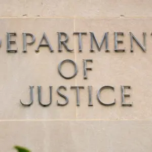 The United States Department of Justice (DOJ) in Washington D.C.^ USA