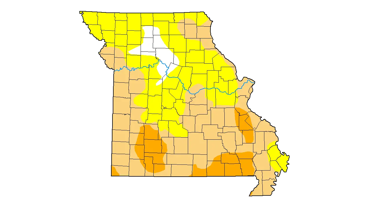 STEADY PRECIPITATION COULD PUT DENT IN NEXT DROUGHT MONITOR