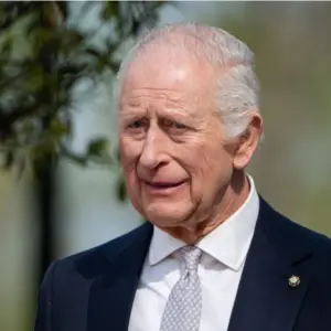 King Charles III at Villa Doria Pamphilj Rome^ Italy - April 10^ 2025