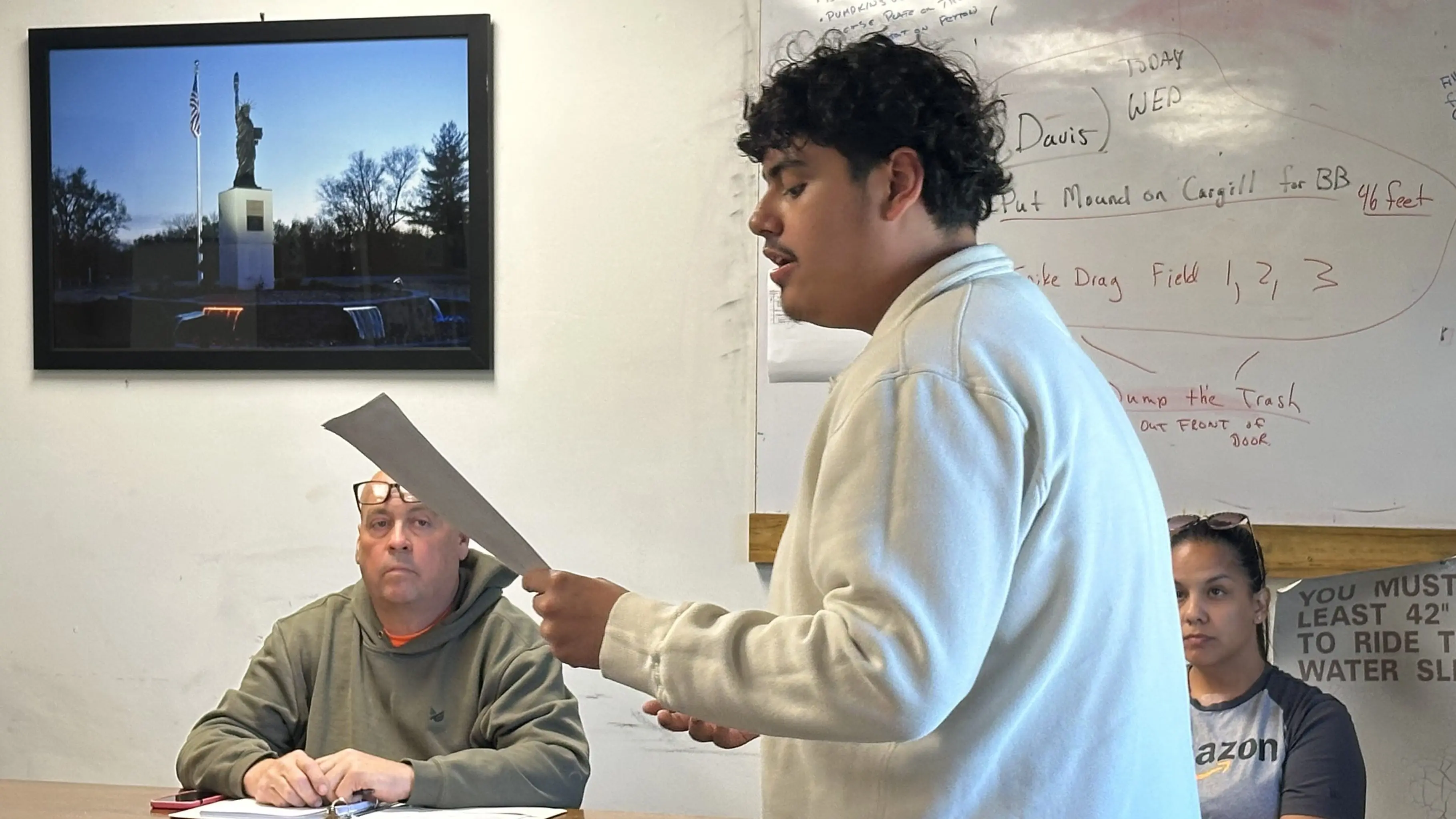MARSHALL PARK BOARD PRESSED ON AVAILABILITY OF TURF FIELDS