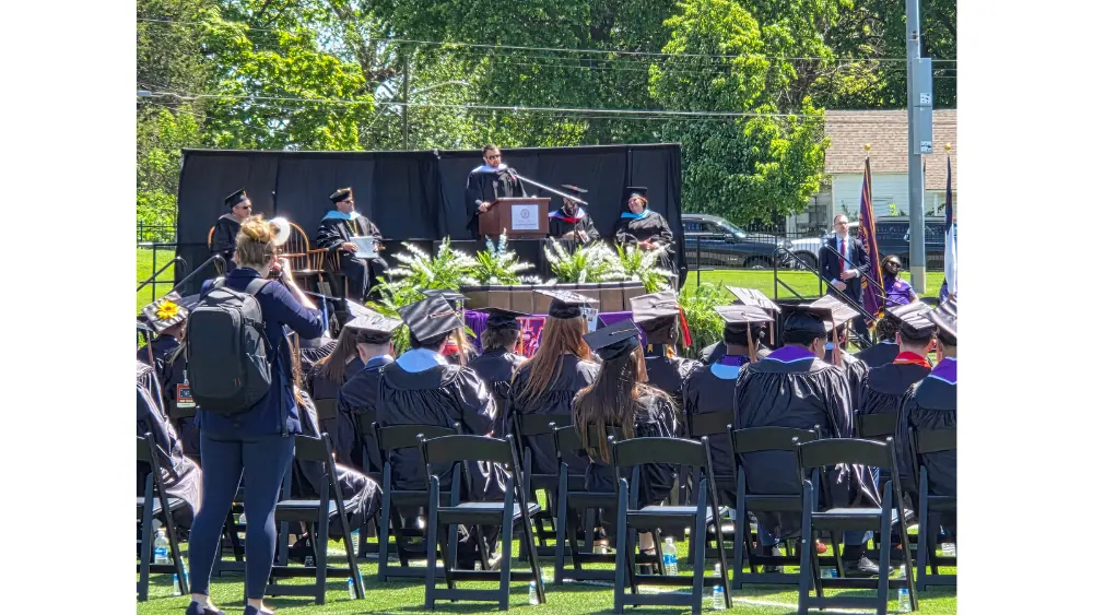 DEPARTMENT OF HOMELAND SECURITY SECRETARY SPEAKS AT MVC COMMENCEMENT CEREMONY