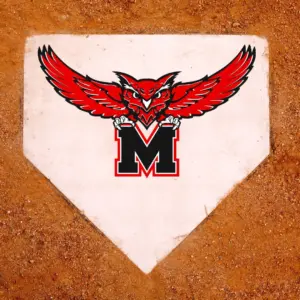 baseball-home-plate-with-marshall-owls-logo