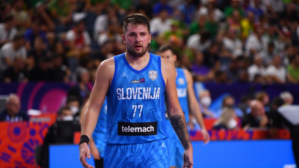 Vibrant Luka Dončić Out 1 Week With Finger Sprain, Lower Leg Injury Image Illustration Vibrant Luka Dončić Out 1 Week With Finger Sprain, Lower Leg Injury Image Illustration