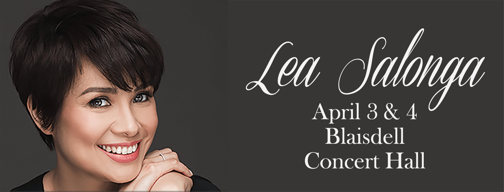 Lea Salonga – POSTPONED TO OCTOBER 2020