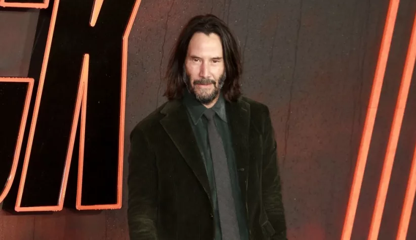 Keanu Reeves attends the "John Wick: Chapter 4" UK Gala Screening at Cineworld Leicester Square in London^ England. London^ United Kingdom - March 06^ 2023