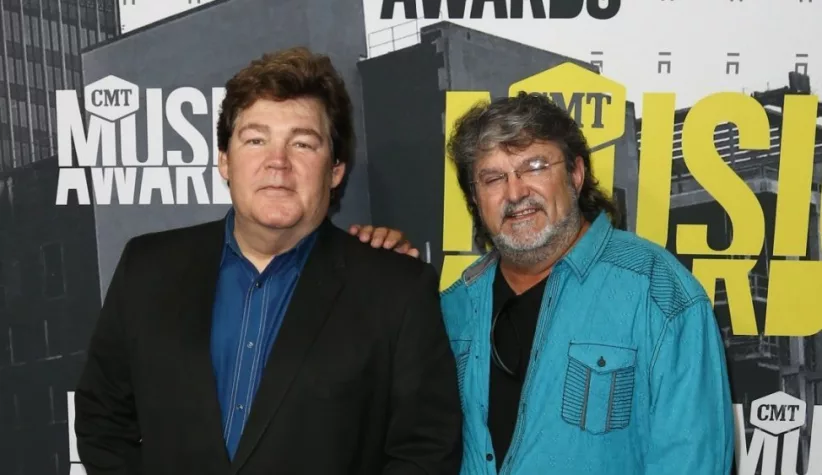 Marty Raybon (L) and Mike McGuire of Shenandoah attend the 2017 CMT Music Awards at the Music City Center on June 7^ 2017 in Nashville^ Tennessee.