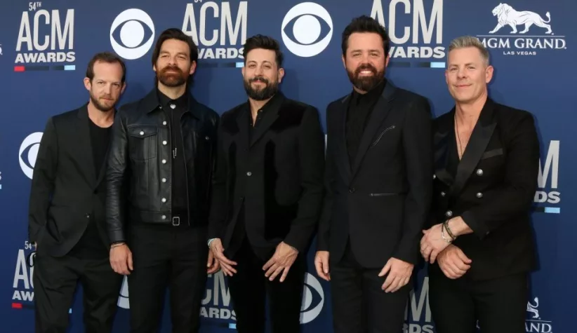 Old Dominion at the 54th Academy of Country Music Awards at the MGM Grand Garden Arena on April 7^ 2019 in Las Vegas^ NV