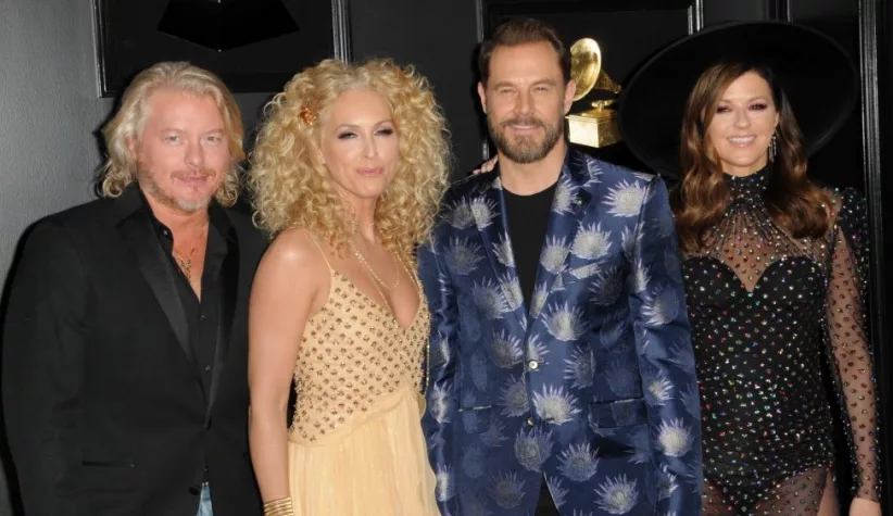 Little Big Town -- Philip Sweet^ Kimberly Schlapman^ Jimi Westbrook^ Karen Fairchild -- at the 61st Grammy Awards at the Staples Center on February 10^ 2019 in Los Angeles^ CA