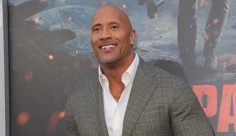 Dwayne Johnson at the Los Angeles premiere of 'Rampage' held at the Microsoft Theater in Los Angeles^ USA on April 4^ 2018.