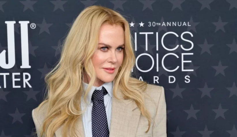 Nicole Kidman at the Critics Choice Awards 2025. SANTA MONICA^ USA. February 07^ 2025