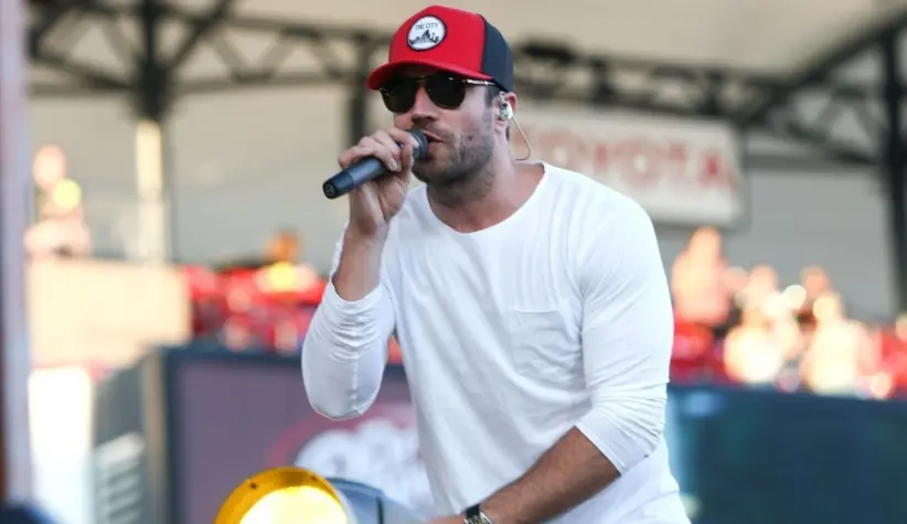 Sam Hunt performs onstage during the 2016 Off The Rails Music Festival - Day 2 on April 24^ 2016 at Toyota Stadium in Frisco^ Texas.