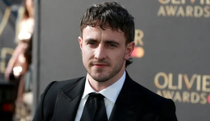 Paul Mescal attend The Olivier Awards 2023 at the Royal Albert Hall in London^ England. London^ United Kingdom - April 02^ 2023