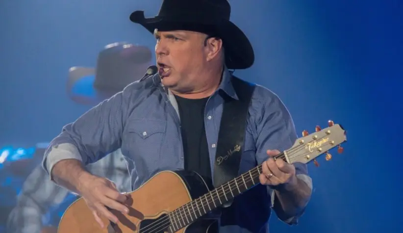 Garth Brooks performs before a sold out crowd at the Sleep Train Arena in Sacramento^ CA. Sacramento^ CA/USA - 3/27/2015