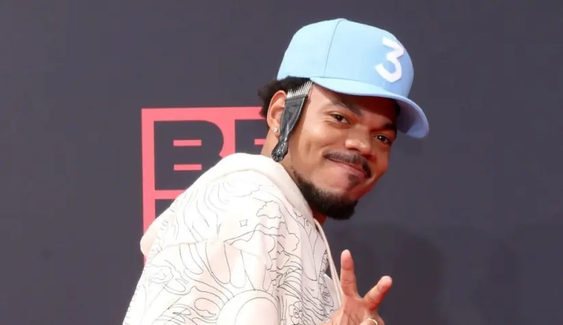 Chance the Rapper at the 2022 BET Awards at Microsoft Theater on June 26^ 2022 in Los Angeles^ CA
