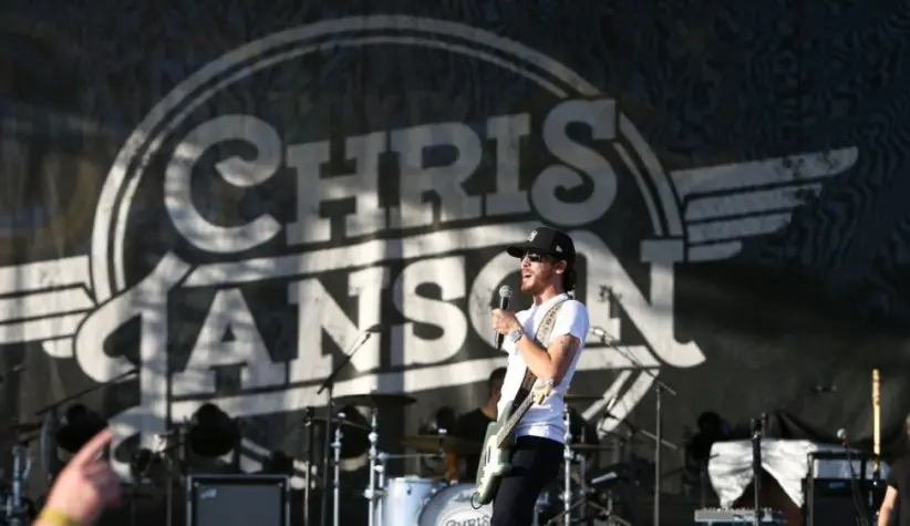 Chris Janson performs at the CountryFlo Music and Camping Festival on November 4^ 2016 in Lake Wales^ Florida.