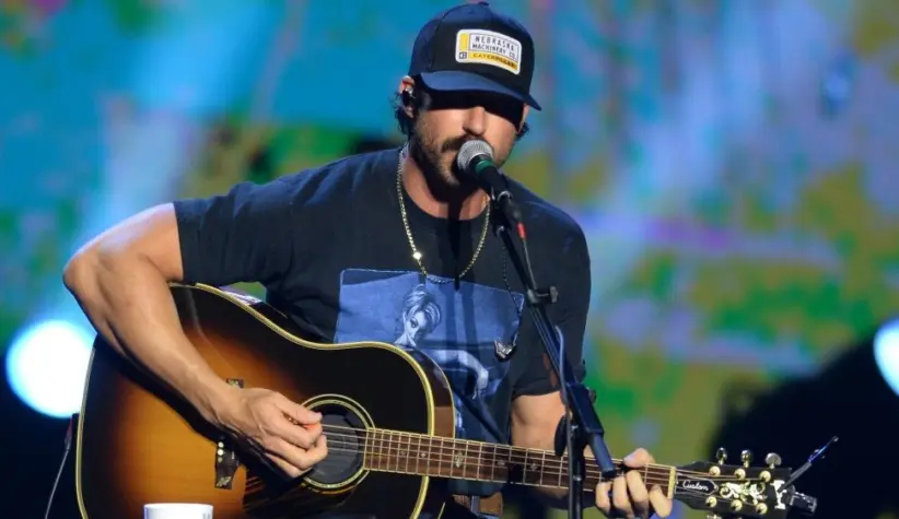 Riley Green performs in Hollywood^ Florida on November 14^ 2024. The performance was part of Audacy’s Stars and Strings benefit concert.