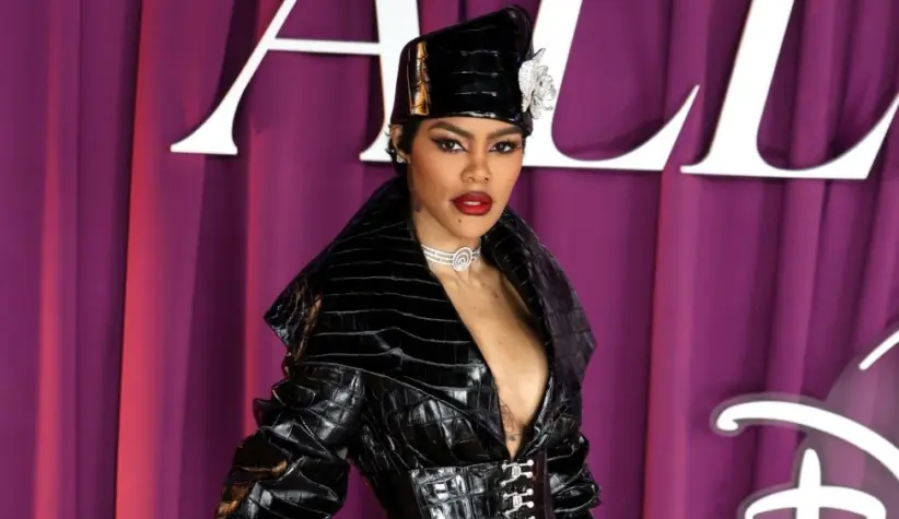 Teyana Taylor attends the All's Fair London Premiere at Odeon Luxe Leicester Square. London^ United Kingdom - October 22^ 2025