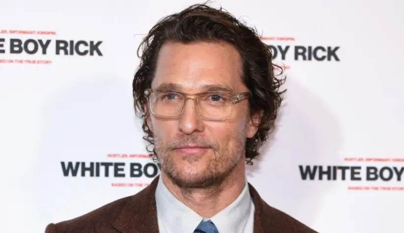Matthew McConaughey at the "White Boy Rick" screening at the Picturehouse Central^ London. LONDON^ UK. November 27^ 2018