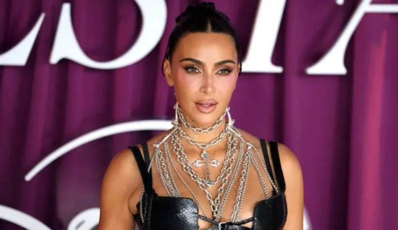 Kim Kardashian attends the All's Fair London Premiere at Odeon Luxe Leicester Square. London^ United Kingdom - October 22^ 2025