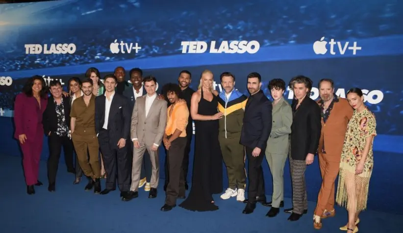 The Cast of "Ted Lasso" attends the "Ted Lasso" - Season 3 Premiere. Westwood^ CA USA - March 7^ 2023
